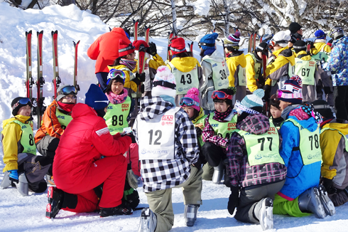 スキーレッスン
